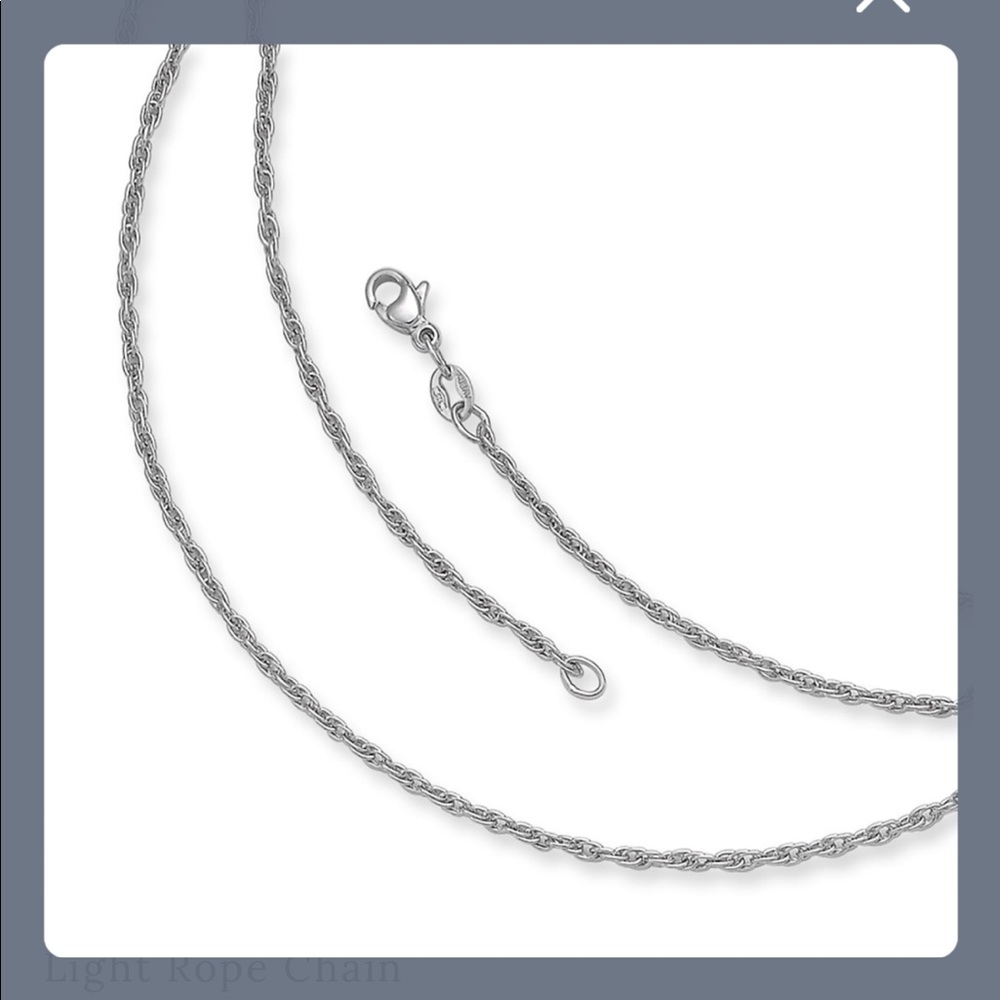 James Avery Light Rope Chain